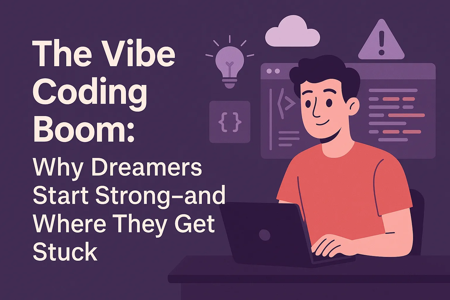 The Vibe Coding Boom: Why Dreamers Start Strong—and Where They Get Stuck
